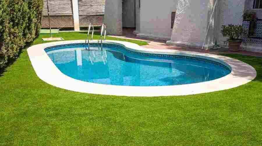 Swimming Pool Grass in Dubai